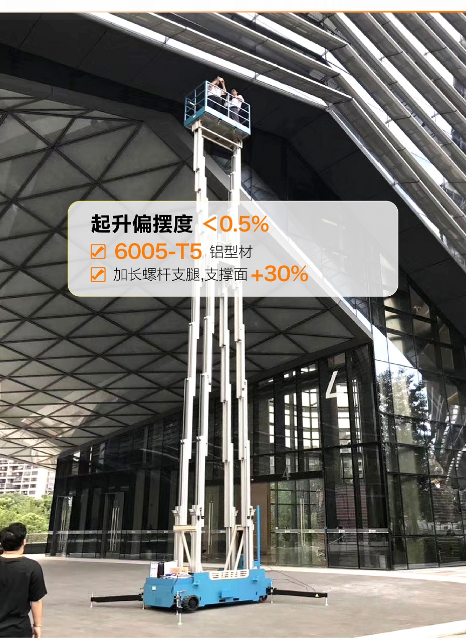 多柱鋁合金升降平臺 多柱鋁合金升降平臺